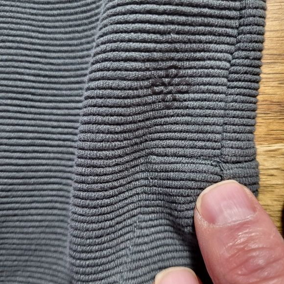 Shambhala Women's Sweater Size XL 1/2 Zip Pull Over Drop Shoulder Dark Green - Picture 2 of 9